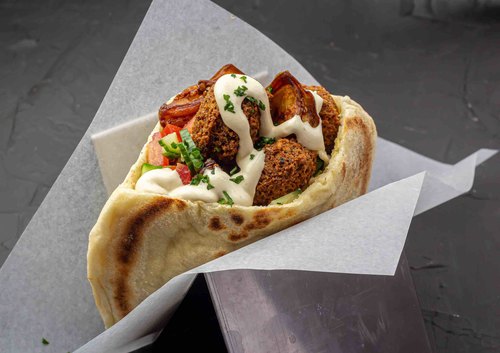 falafel-pita